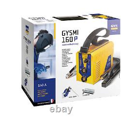 GYS Gysmi 160P MMA Stick Arc Inverter Welder 160 amp 230v c/w Case & Leads