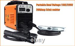 HITBOX 110/220V Mini Electric Welding Machine IGBT Inverter ARC MMA Stick Welder