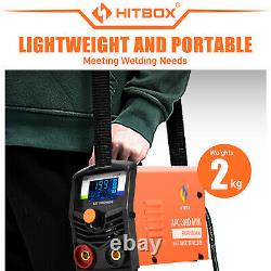 HITBOX 2 in 1 Mini Welder ARC/Lift TIG MMA 240V Inverter IGBT Welding Machine