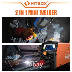 HITBOX 2 in 1 Mini Welder ARC/Lift TIG MMA 240V Inverter IGBT Welding Machine