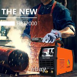 HITBOX 200A TIG Welder HF IGBT DC MMA ARC TIG Welding Machine 220V WithTIG Torch