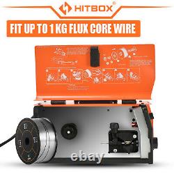 HITBOX 200AMP MIG Flux Core Welder 2 in 1 ARC MIG Inverter IGBT Welding Machine