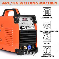 HITBOX 200AMP Pulse Tig AC DC Stick ARC HF TIG Welder 220V TIG Welding Machine