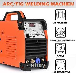 HITBOX 200AMP Pulse Tig AC DC Stick ARC HF TIG Welder 220V TIG Welding Machine