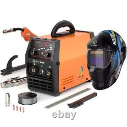 HITBOX 3in1 230V MIG Welder 140Amp MMA Lift TIG ARC Wire Welding Machine Gasless