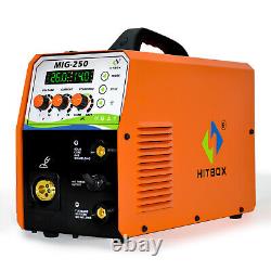 HITBOX 3in1 Mig Welder Digital Welding Machine 250A Tig Arc MMA Welder Inverter