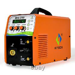HITBOX 3in1 Mig Welder Digital Welding Machine 250A Tig Arc MMA Welder Inverter