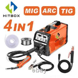 HITBOX 4-IN-1 MIG Welding Machine 220V Invente MMA ARC Lift TIG Welder Torch Gun