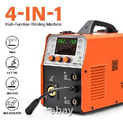 HITBOX 4IN1 MIG Welder 250Amp MIG TIG ARC MMA Gas Gasless IGBT Welding Machine