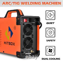 HITBOX Aluminium TIG Welder 220V AC/DC IGBT HF MMA ARC Welding Machine 200A New