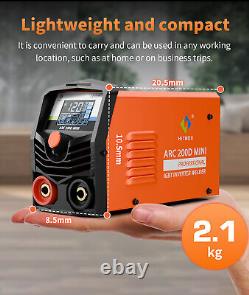 HITBOX Portable ARC Welder 220V Inverter IGBT Lift TIG MMA Mini Welding Machine