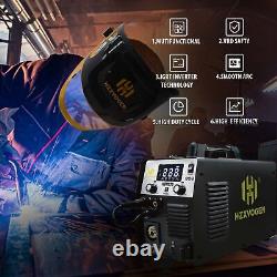 HZXVOGEN 5 in 1 MIG CUT TIG MMA/ARC Welder 220V Gas/Gasless MIG Welding Machine