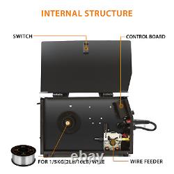 HZXVOGEN 5 in 1 MIG CUT TIG MMA/ARC Welder 250A Gas/Gasless Welding Machine UK