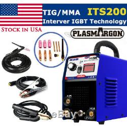 IGBT TIG/MMA/ARC/STICK Welder 2in1 Stainless Welding Machine 110/220V & Kits