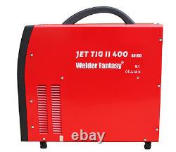 Inverter Schweißer JET TIG II AC/DC 400A IGBT WIG/MMA/HF/Lift-arc/Pulse/VRD 400V