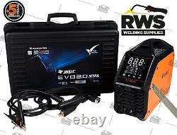 Jasic EVO ARC 200 PFC MMA Stick Inverter Welder Dual Voltage 110v 230V case lead