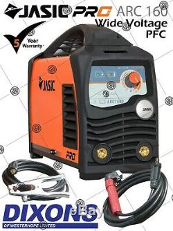 Jasic PRO ARC 160 amp PFC DV Dual Voltage 110v 230v Stick MMA Invertor Welder
