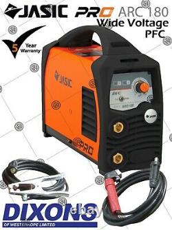 Jasic PRO ARC 180 amp PFC DV Wide Voltage 110v 230v Stick MMA Invertor Welder