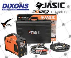 Jasic PRO TIG 180 SE 180amp DC TIG & MMA Inverter Welder With Torch & Leads 230v
