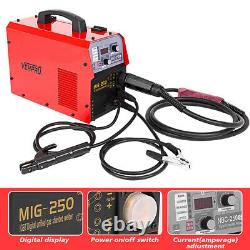 MIG 140A IGBT Inverter DC Welder 2-In-1 MMA Gas Gasless Wire Arc Welding Machine