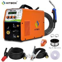 MIG 250 Inverter Welder 3in1 HITBOX MMA TIG LIFT Gas Gasless ARC Welding Kit