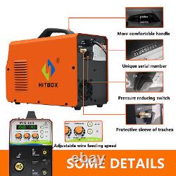 MIG 250 Inverter Welder 3in1 HITBOX MMA TIG LIFT Gas Gasless ARC Welding Kit