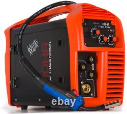 MIG/ARC Welder Inverter Gas/Gasless MMA 3-in-1 IGBT 240V 200 amp DC Röhr