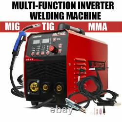 MIG Welder MMA TIG ARC 3IN1 Gas Wire Portable 200Amp Welding Machine 220V