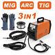 Mig 120a Igbt Inverter DC Welder 3-in-1 Mma Gasless Arc Tig Mig Welding Machine