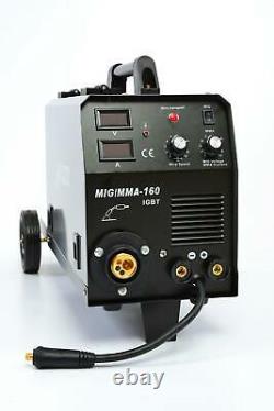 Mig Mma 160a Inverter Portable Arc Welder + Accessories