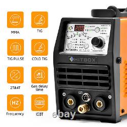 New 200A HF Cold TIG Pulse TIG Welder ARC/MMA HF TIG IGBT Welding Machine 220V