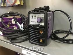 PARWELD XTS 142 MMA Arc Welding Inverter 140 AMP 230v with TIG FUNCTION + LEADS