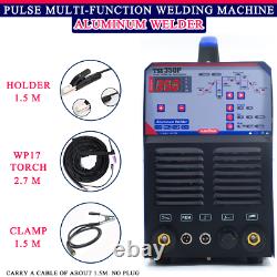 Pulse ARC Welding Machine 3In1 Multi-Functionarc TIG MIG MMA Weld Aluminum 230v