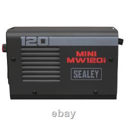 Sealey 120A MMA Inverter Welder Ultra Compact Lightweight Portable MINIMW120i