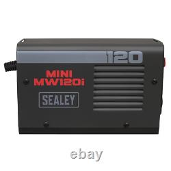 Sealey 120A MMA Inverter Welder Ultra Compact Lightweight Portable MINIMW120i