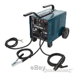 Silverline 250A MMA Arc Welder 65 250A Earth cable Electrode Holder + Mask