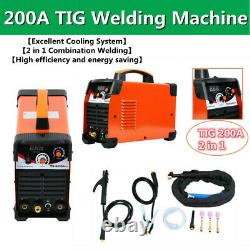 TIG MMA ARC Welder Inverter Welding Machine Welder UK Plug 220V TIG-200A