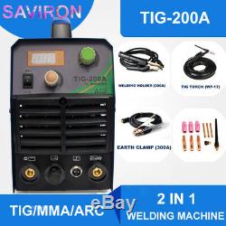 TIG/MMA/ARC Welding Machine 200A IGBT Inverter HF Welder Portable Househood 220V