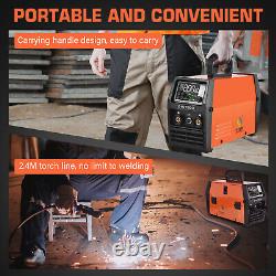 UK 220V 140A Gasless MIG Welder IGBT Inverter Lift TIG MMA ARC Welding Machine