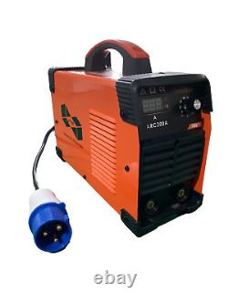 Uptime 200AMP MMA/ARC INVERTER WELDER WITH LED DISPLAY + ACCESSORIES -200AMP