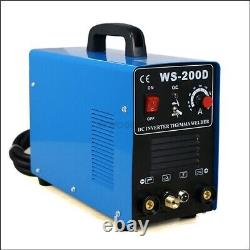 WS-200D Dc Inverter Tig/ Mma Welder Argon Arc Welding Machine 220V New Y es