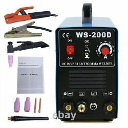 WS-200D Dc Inverter Tig/ Mma Welder Argon Arc Welding Machine 220V New Y iw