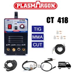 Welding machine TIG MMA Inverter plasma cutter +MMA ARC STICK Complete Kit IGBT