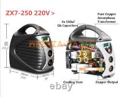 ZX7-250 MMA Electric Welder Mini Arc Welding Machine IGBT Inverter 220V 20-250A